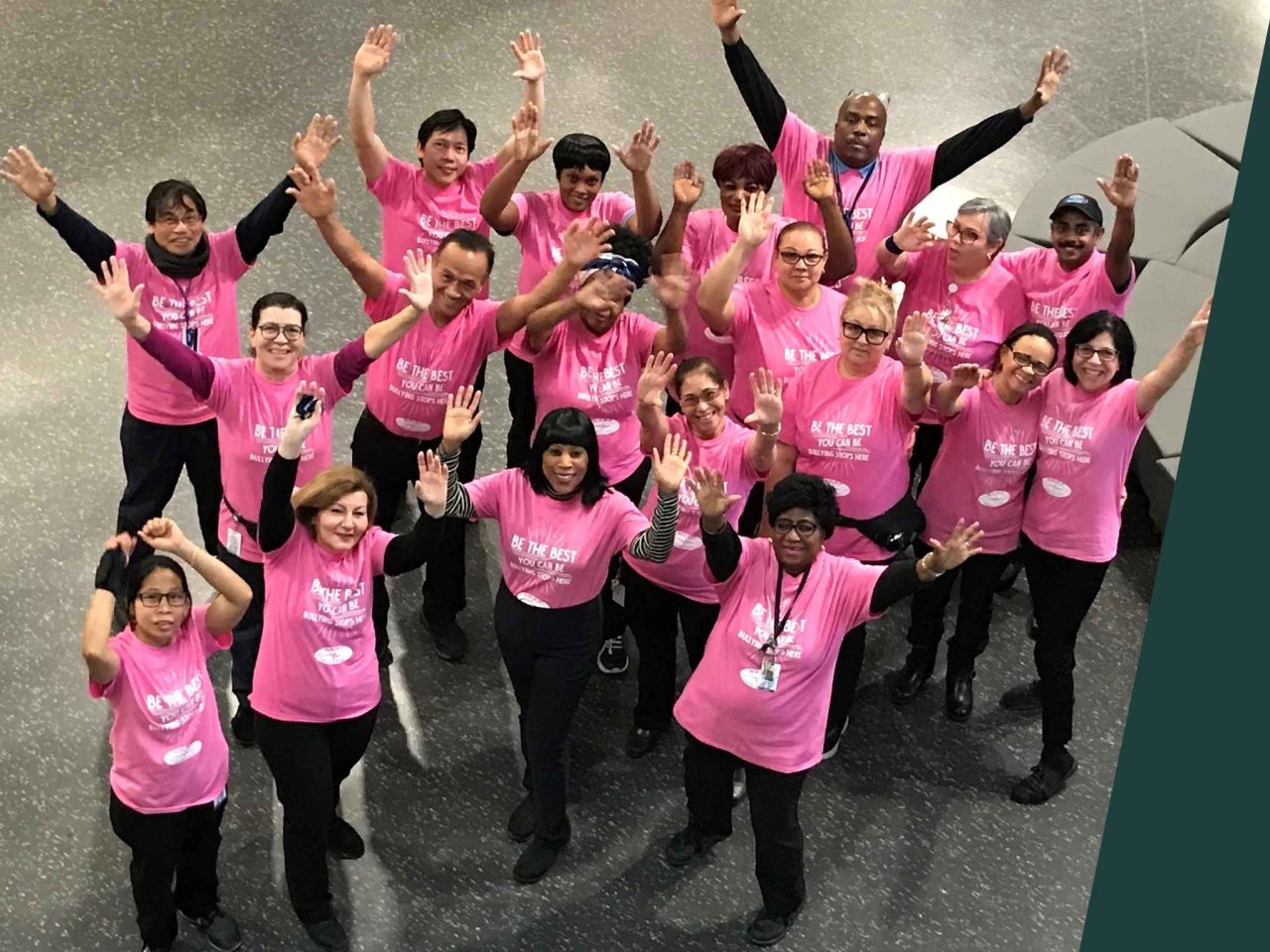 Pink Shirt Day Picture.